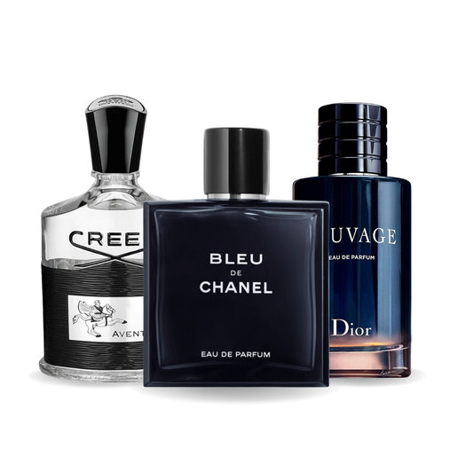 Sada: Creed AVENTUS, BLEU DE CHANEL a Dior SAUVAGE